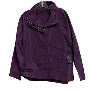 * New Habitat Sz Sm Purple Snap Jacket